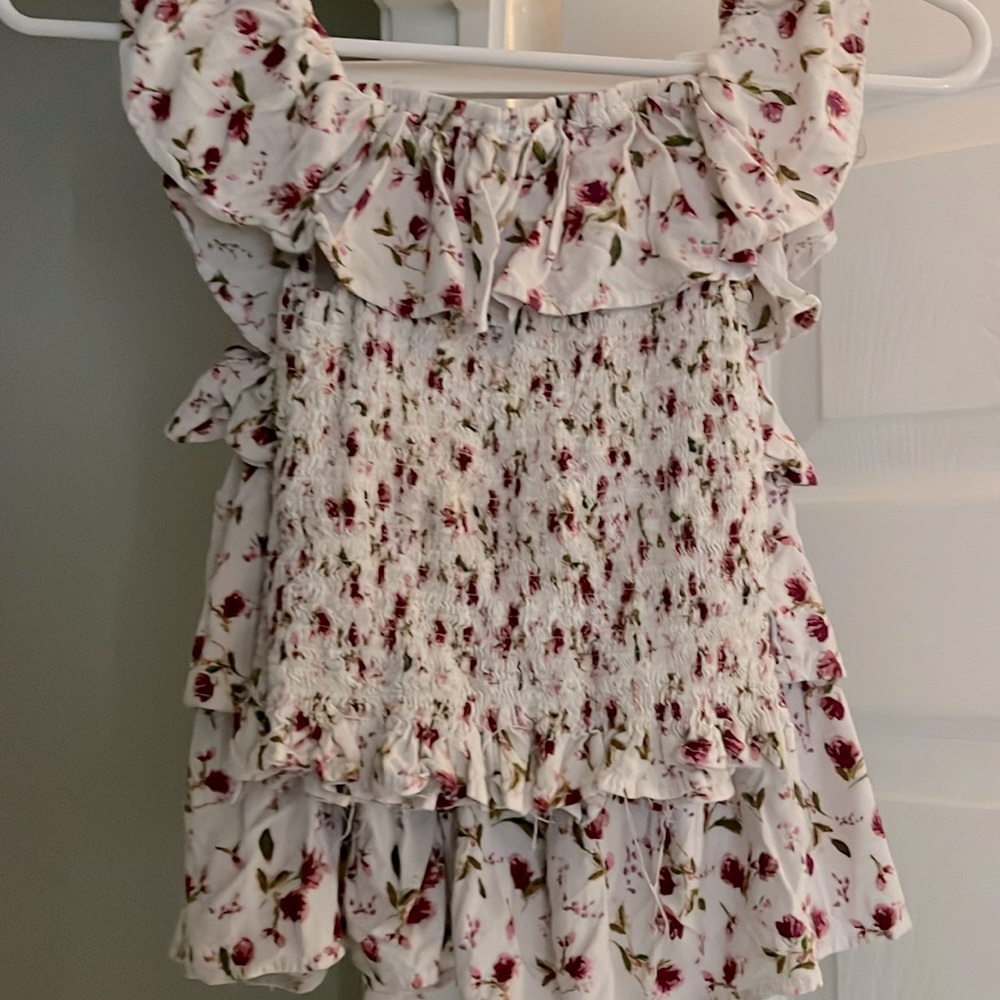 Flower skirt set
